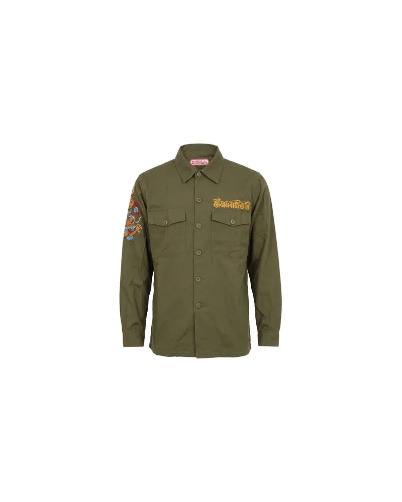 maharishi TOPS - Hemdenauf YOOX.COM Militärgrün