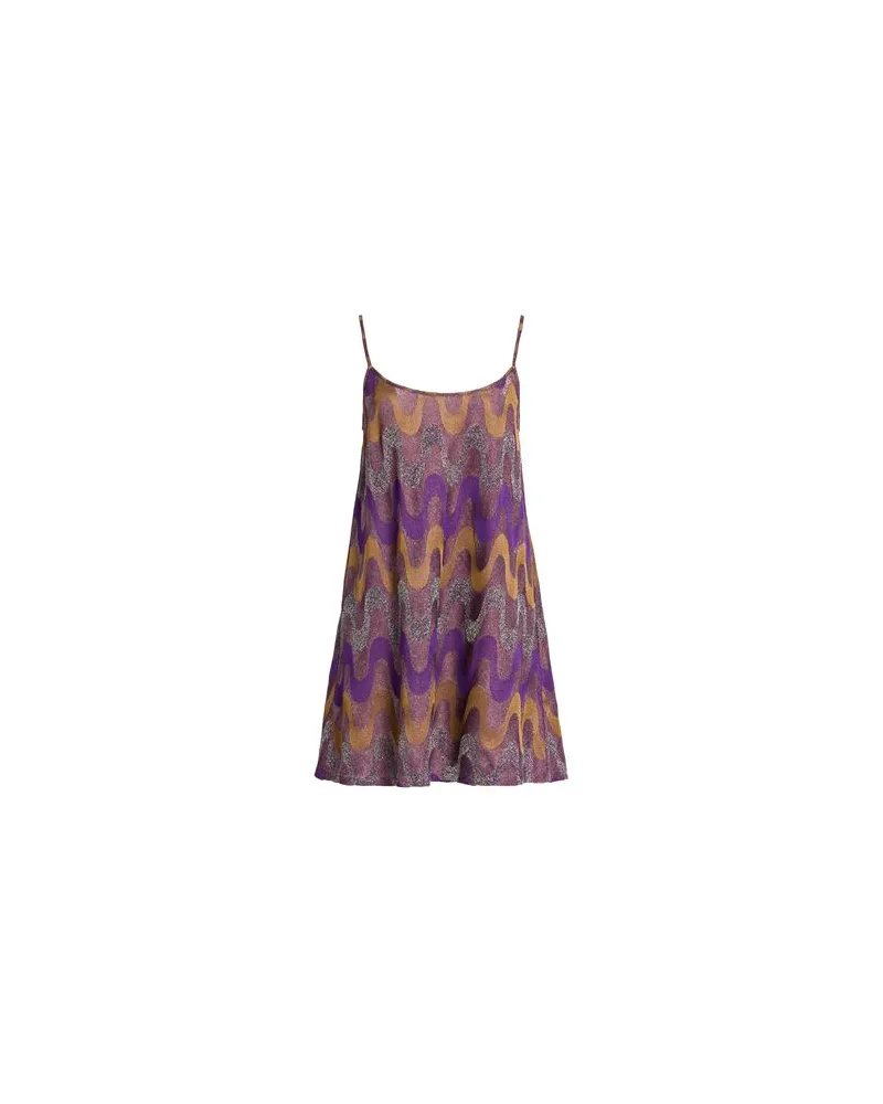Missoni KLEIDER - Mini-Kleiderauf YOOX.COM Pflaume