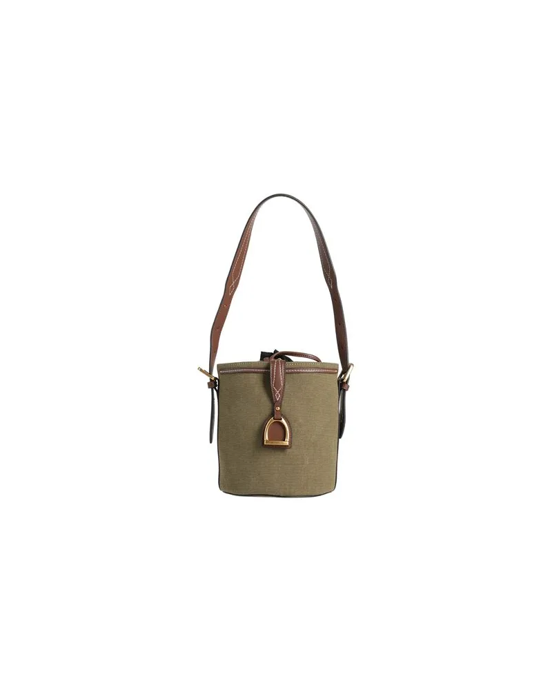 La Martina TASCHEN - Schultertaschenauf YOOX.COM Militärgrün