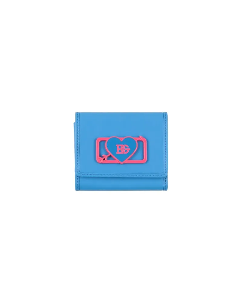 Blumarine Kleinlederwaren - Brieftaschenauf YOOX.COM Azurblau