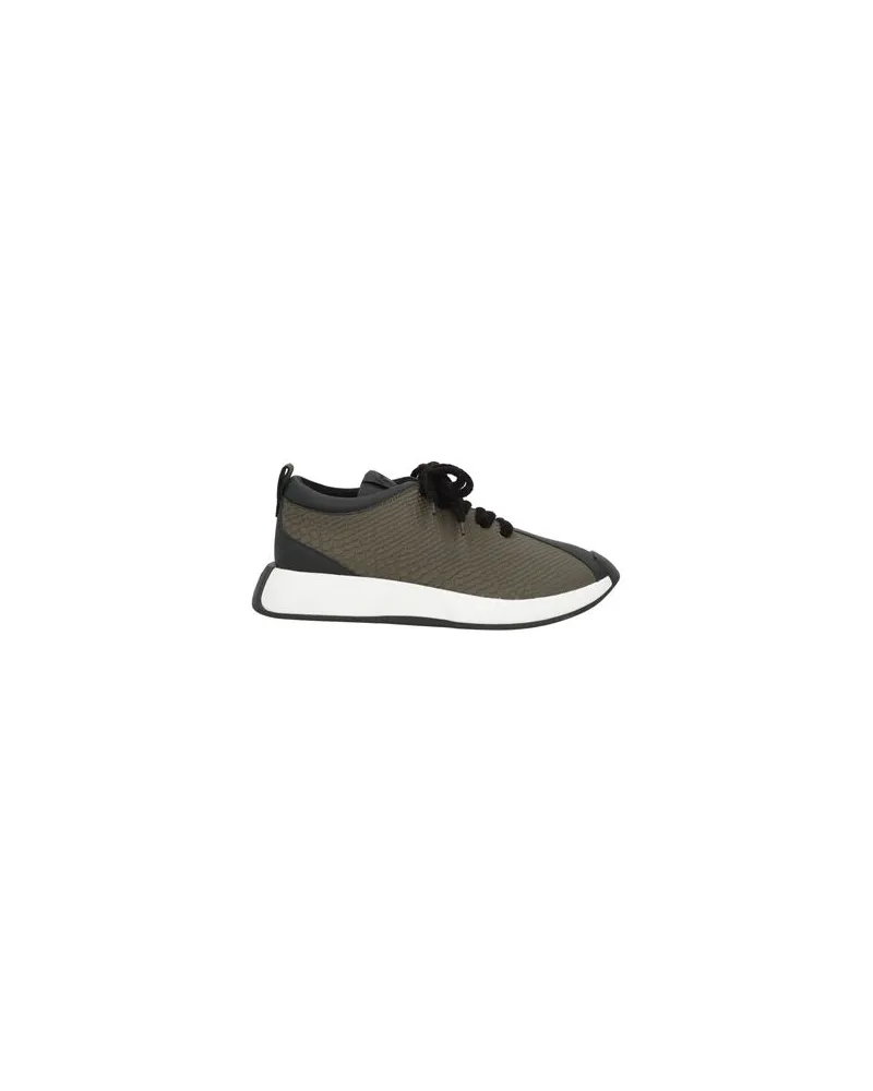 Giuseppe Zanotti SCHUHE - Sneakersauf YOOX.COM Militärgrün