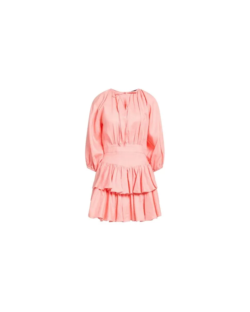 ACTUALEE KLEIDER - Mini-Kleiderauf YOOX.COM Lachs