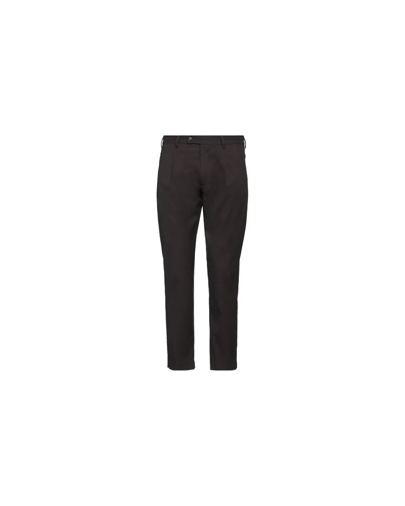 Messagerie LUXE FABRICS - HOSEN & RÖCKE - Hosenauf YOOX.COM Dunkelbraun