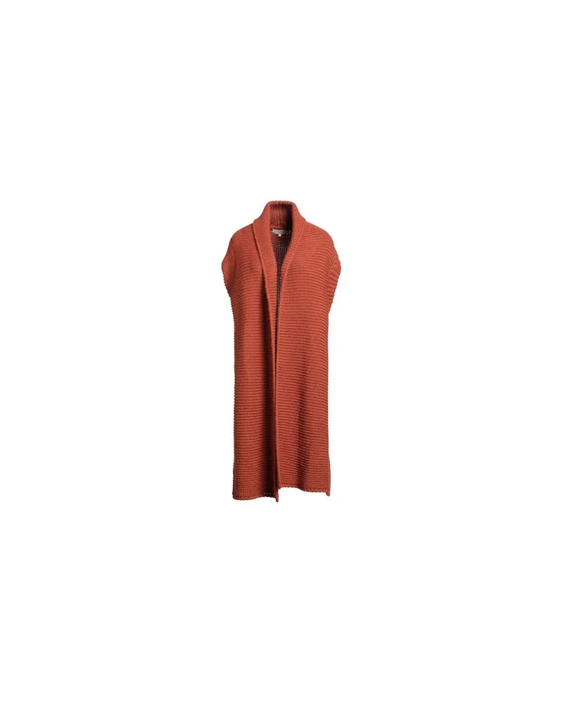 Stella Forest STRICKWAREN - Strickjackenauf YOOX.COM Rostrot