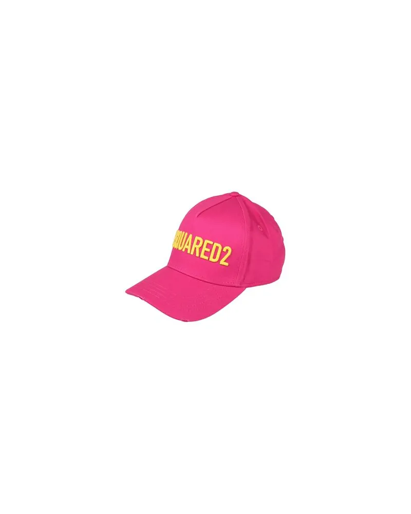 Dsquared2 ACCESSOIRES - Mützen & Hüteauf YOOX.COM Fuchsia