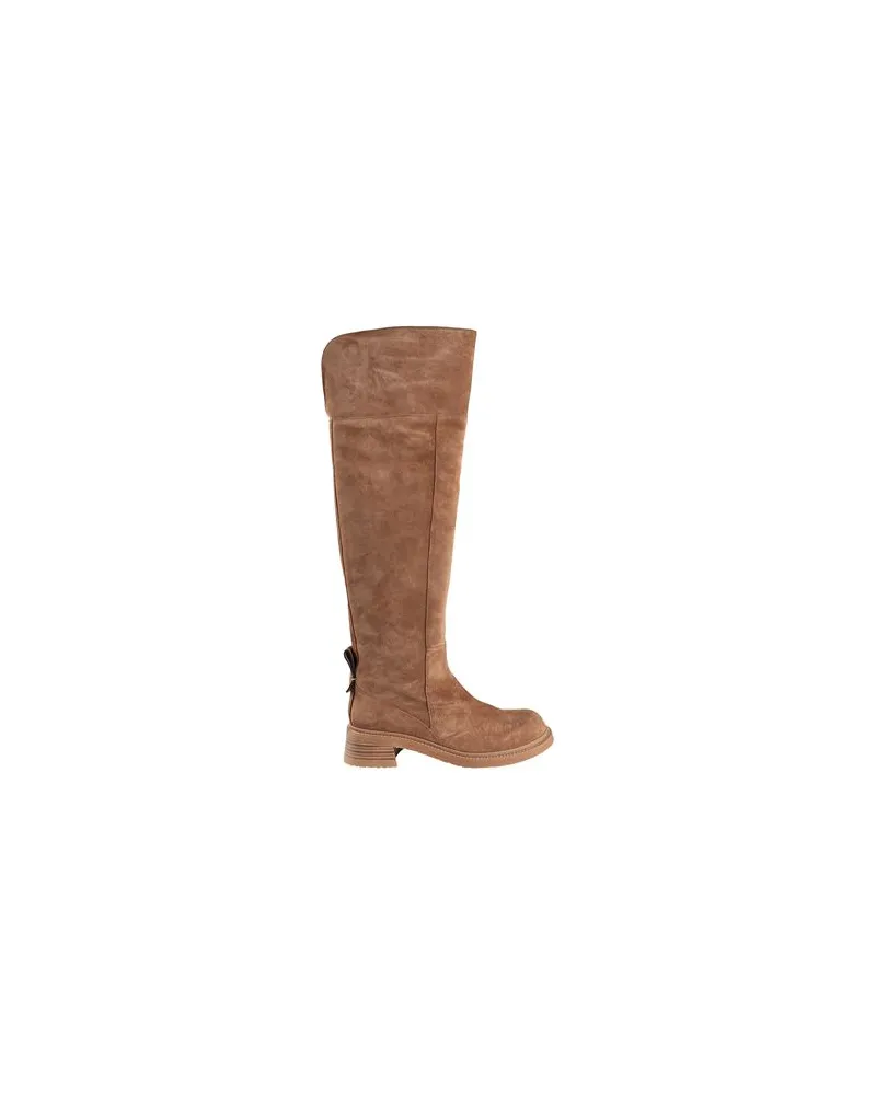 See by Chloé SCHUHE - Stiefelauf YOOX.COM Kamel