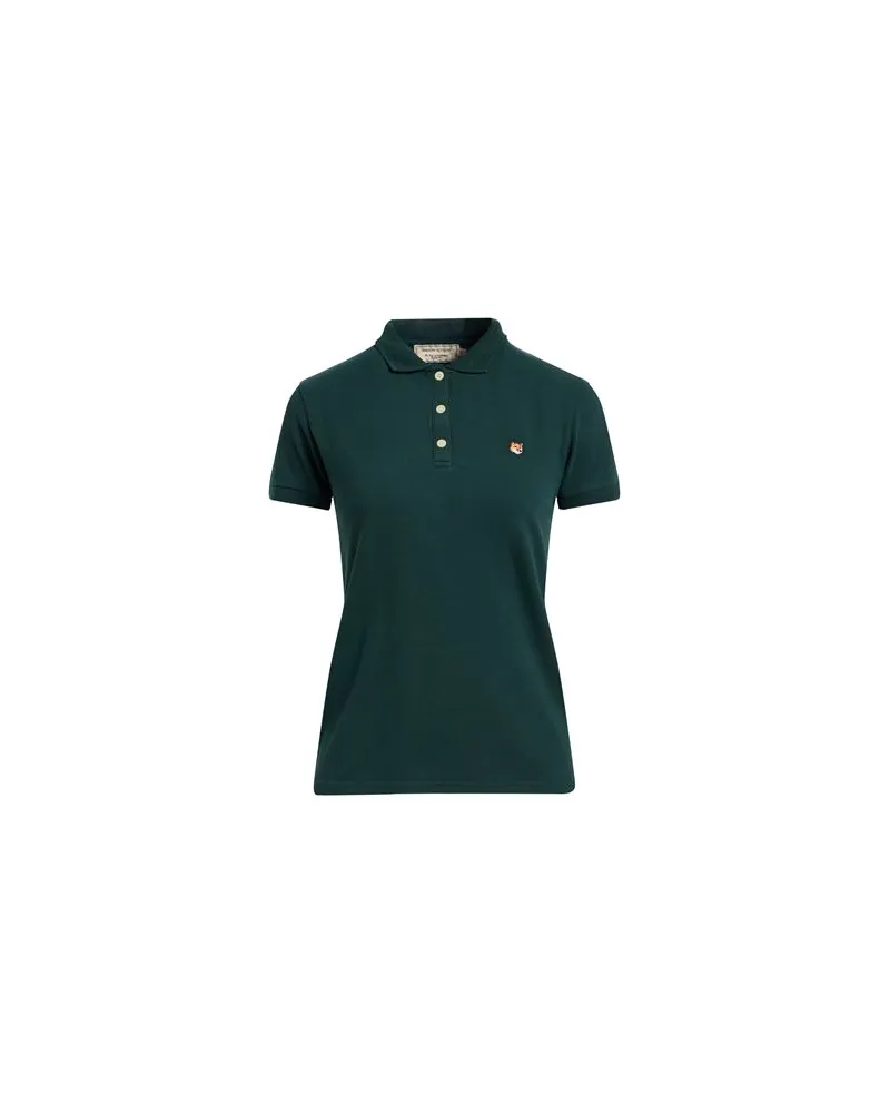 Kitsuné TOPS - Poloshirtsauf YOOX.COM Dunkelgrün