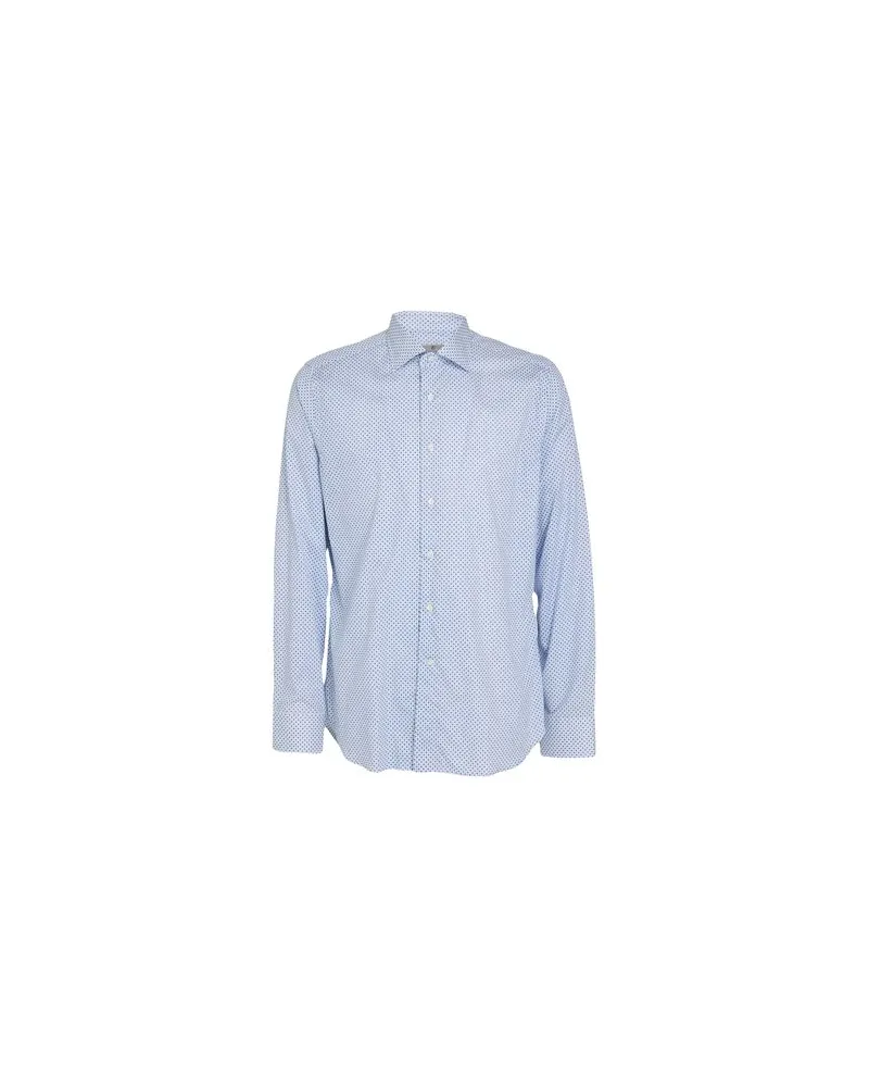 Canali IMPECCABILE - TOPS - Hemdenauf YOOX.COM Himmelblau