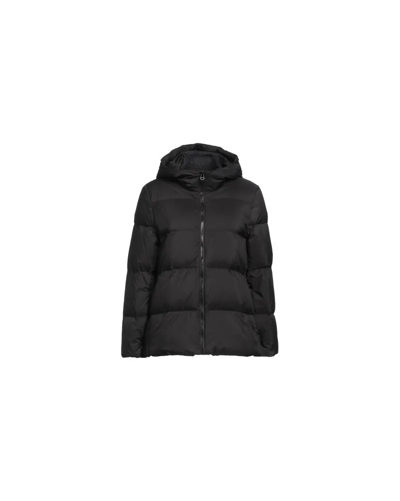 Puntododici JACKEN & MÄNTEL - Pufferjacken & Daunenjackenauf YOOX.COM Schwarz