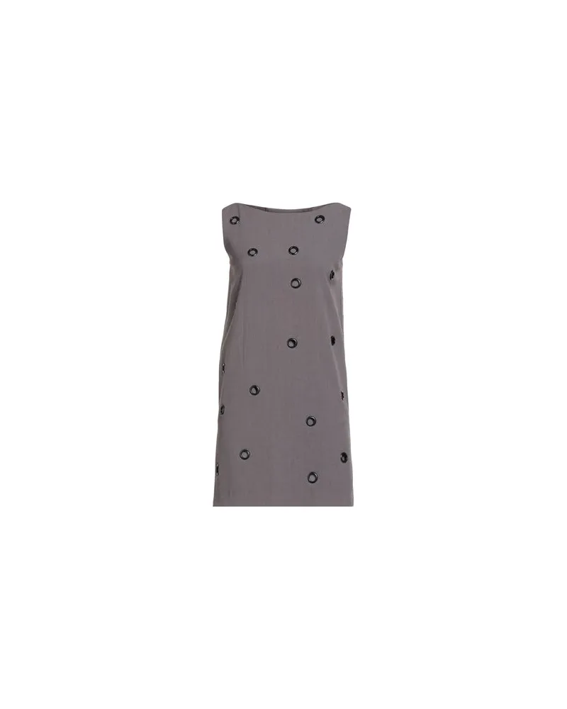 Roberto Cavalli KLEIDER - Mini-Kleiderauf YOOX.COM Grau