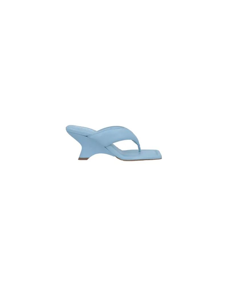Gia Borghini SCHUHE - Zehentrennerauf YOOX.COM Himmelblau
