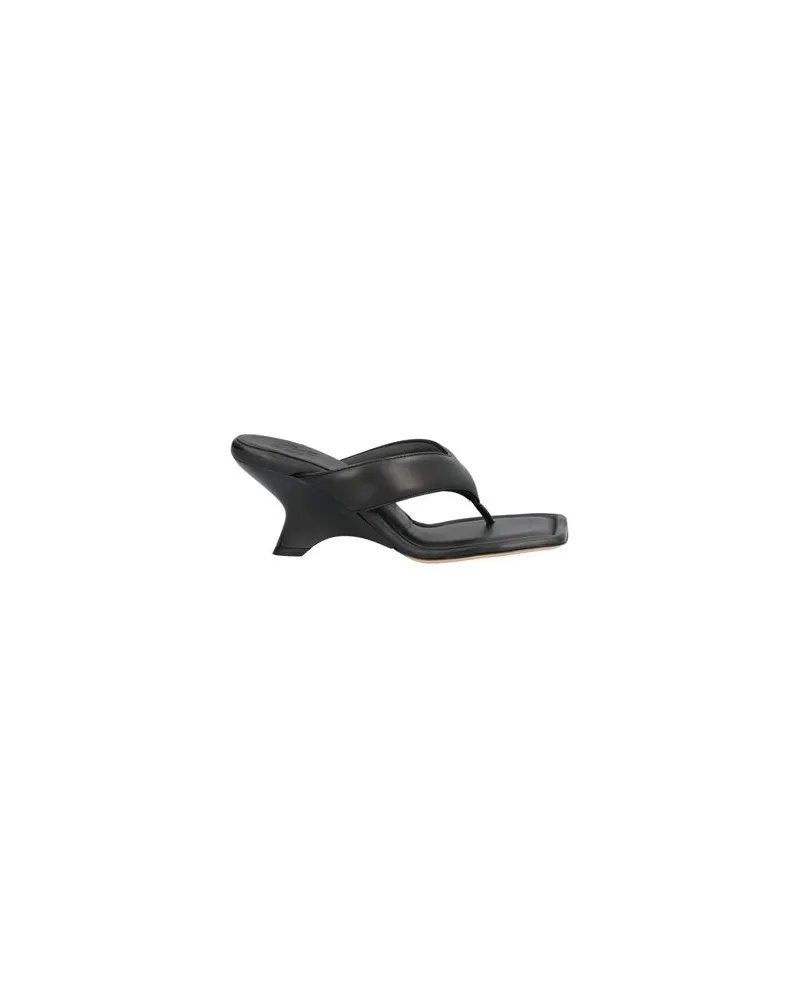 Gia Borghini SCHUHE - Zehentrennerauf YOOX.COM Schwarz