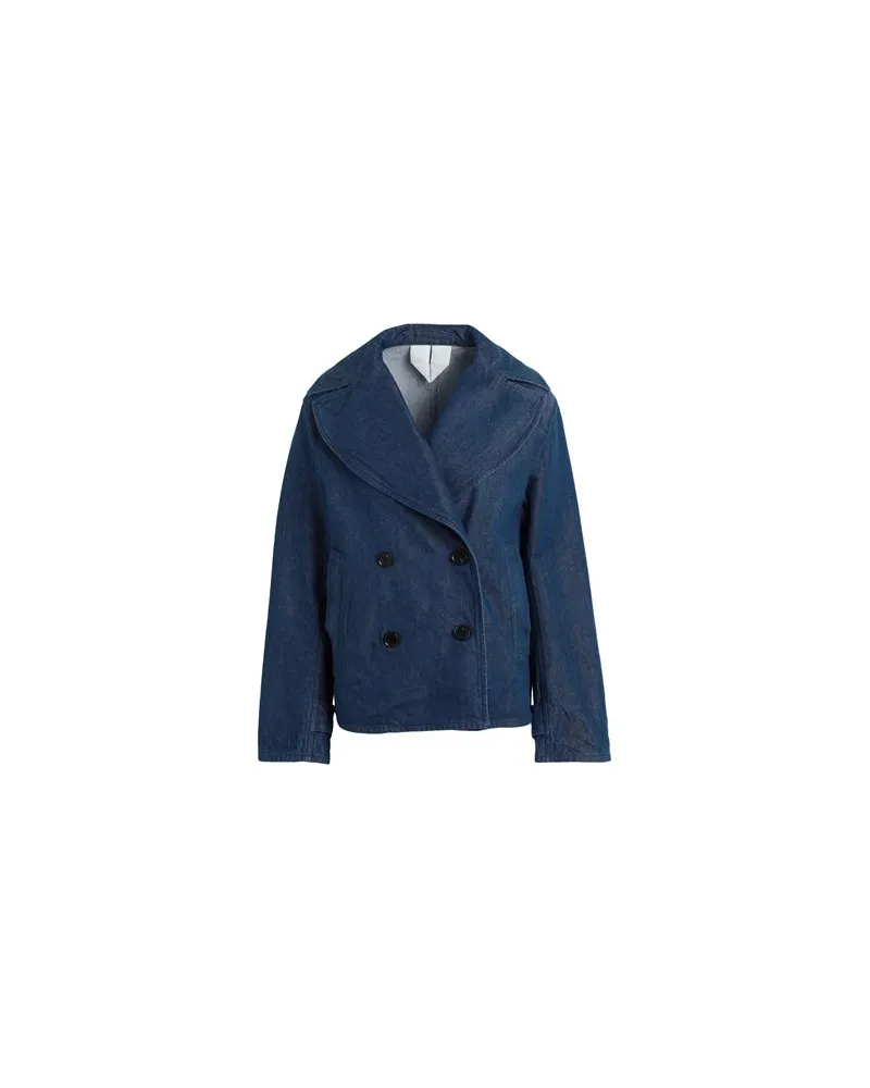 Arket JACKEN & MÄNTEL - Jeansjacken/Mäntelauf YOOX.COM Blau