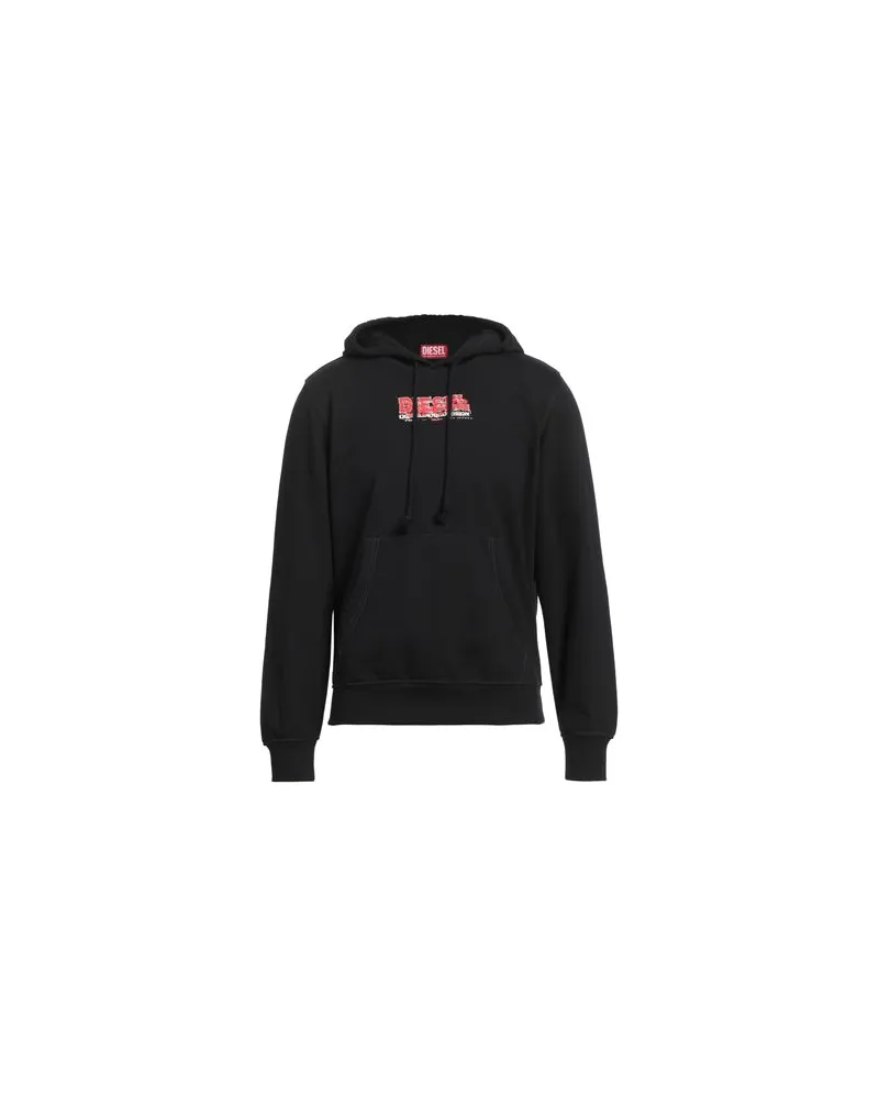 Diesel TOPS - Sweatshirtsauf YOOX.COM Schwarz
