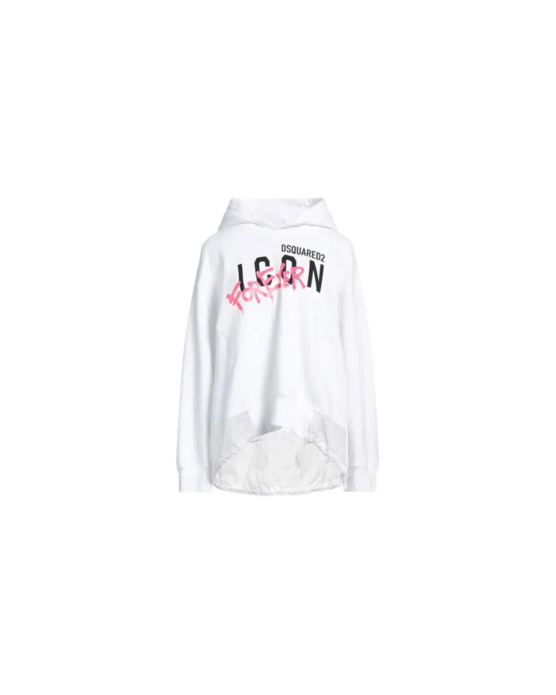 Dsquared2 TOPS - Sweatshirtsauf YOOX.COM Weiß