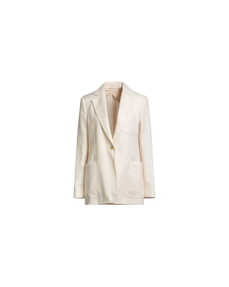 Max Mara ANZÜGE und CO-ORDS - Blazersauf YOOX.COM Cremeweiß