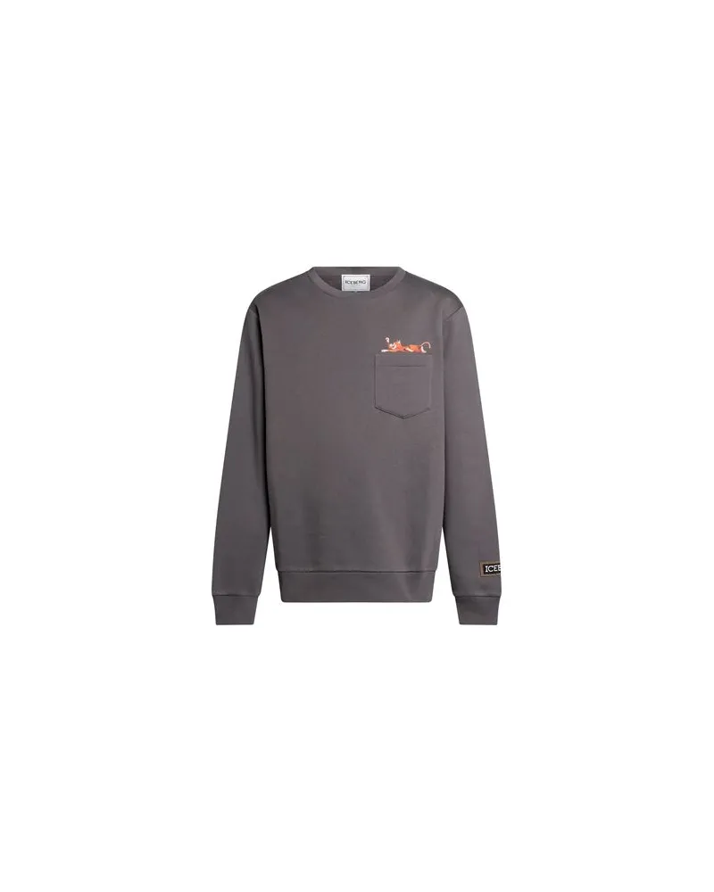 Iceberg TOPS - Sweatshirtsauf YOOX.COM Braungrau
