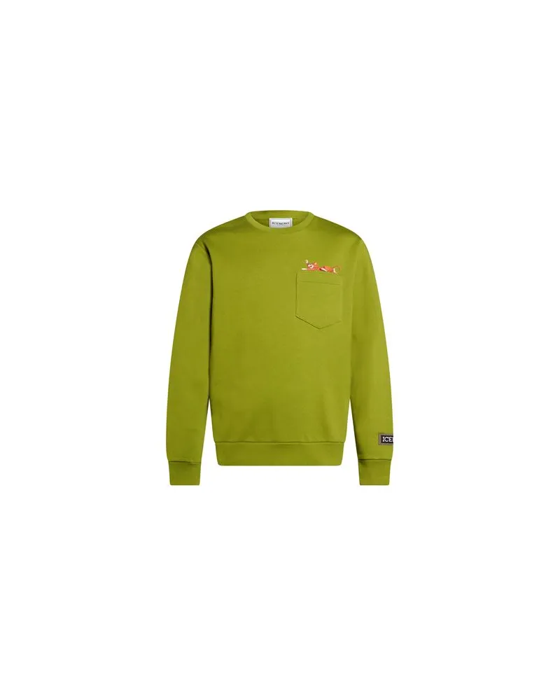 Iceberg TOPS - Sweatshirtsauf YOOX.COM Limettengrün