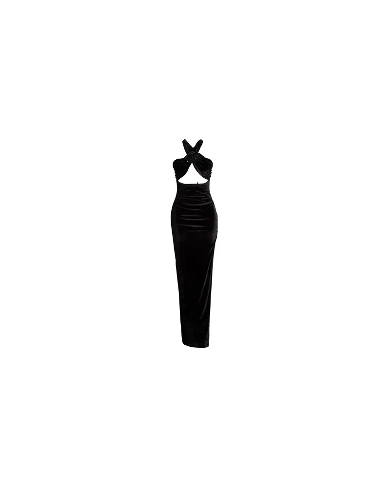 Amen KLEIDER - Maxi-Kleiderauf YOOX.COM Schwarz