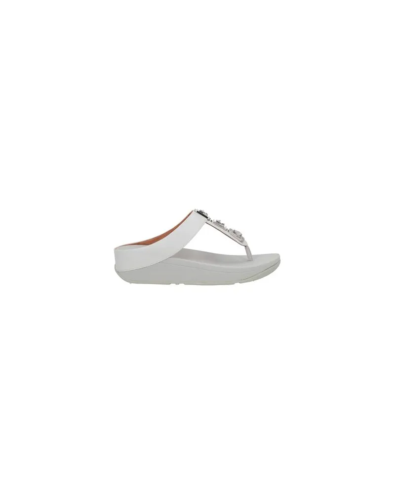 FitFlop SCHUHE - Zehentrennerauf YOOX.COM Hellgrau