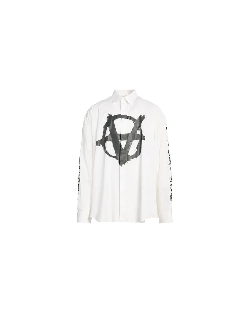 VETEMENTS TOPS - Hemdenauf YOOX.COM Weiß