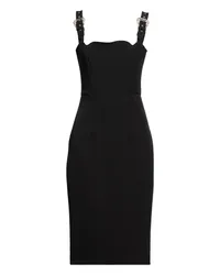 Versace Jeans Midi-Kleid Schwarz