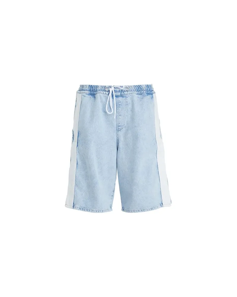 Tommy Hilfiger HOSEN & RÖCKE - Jeansshortsauf YOOX.COM Blau