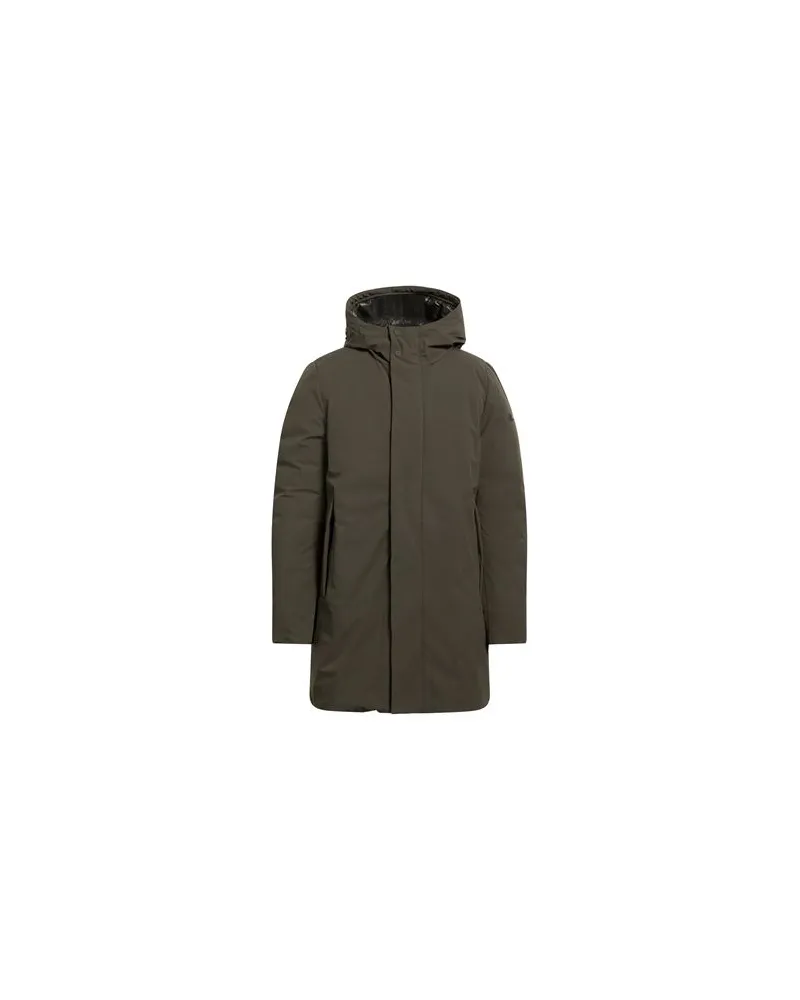 Hetregó JACKEN & MÄNTEL - Mäntelauf YOOX.COM Militärgrün