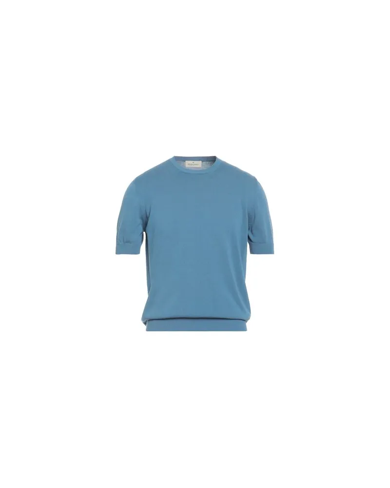 Bruno Manetti STRICKWAREN - Pulloverauf YOOX.COM Taubenblau