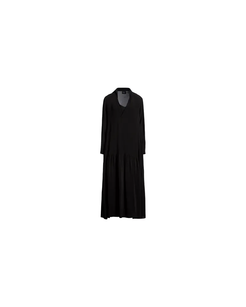 ALYSI KLEIDER - Maxi-Kleiderauf YOOX.COM Schwarz