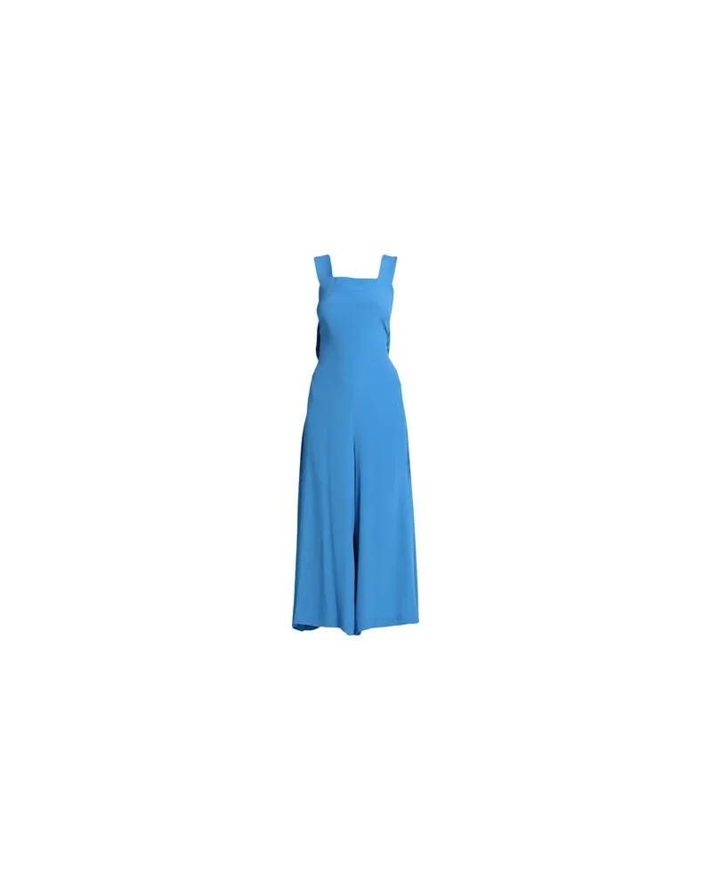 Semicouture OVERALLS - Jumpsuitsauf YOOX.COM Azurblau