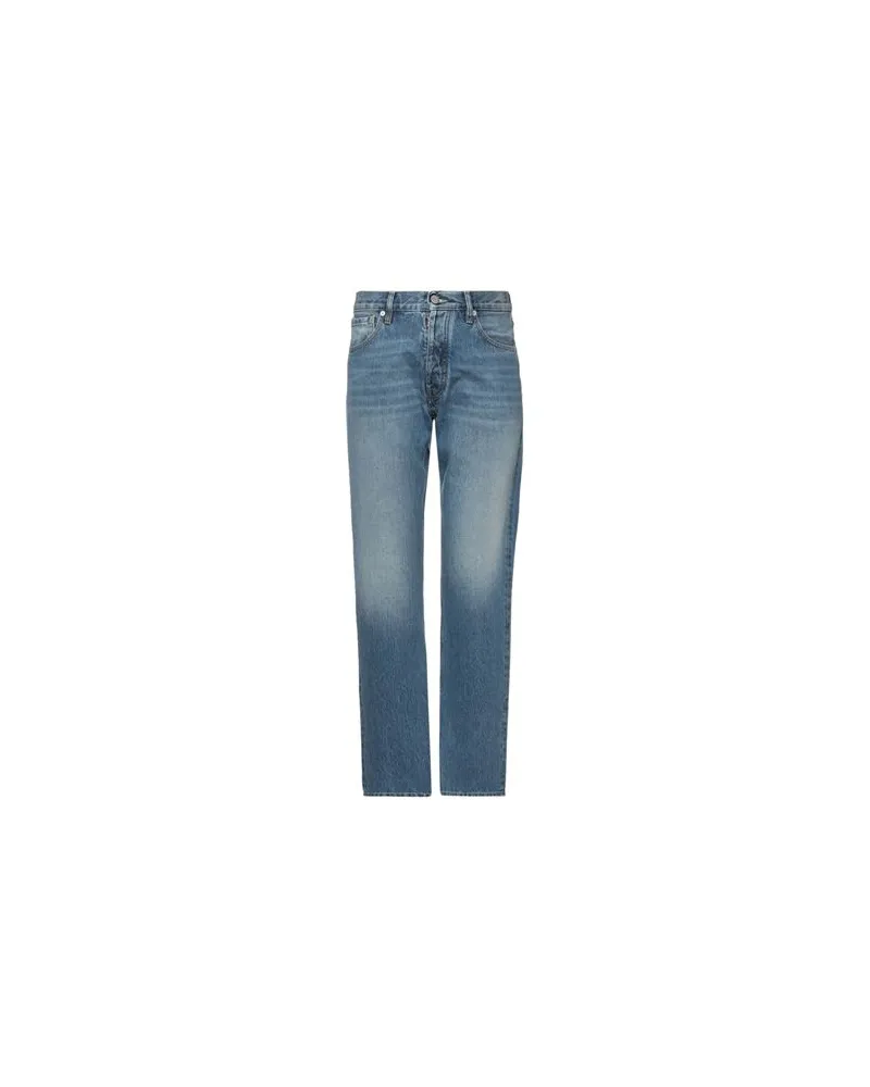 Maison Margiela HOSEN & RÖCKE - Jeanshosenauf YOOX.COM Blau
