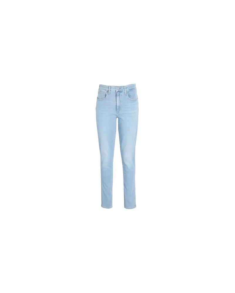 Levi's 721 HIGH RISE SKINNY  - HOSEN & RÖCKE - Jeanshosenauf YOOX.COM Blau
