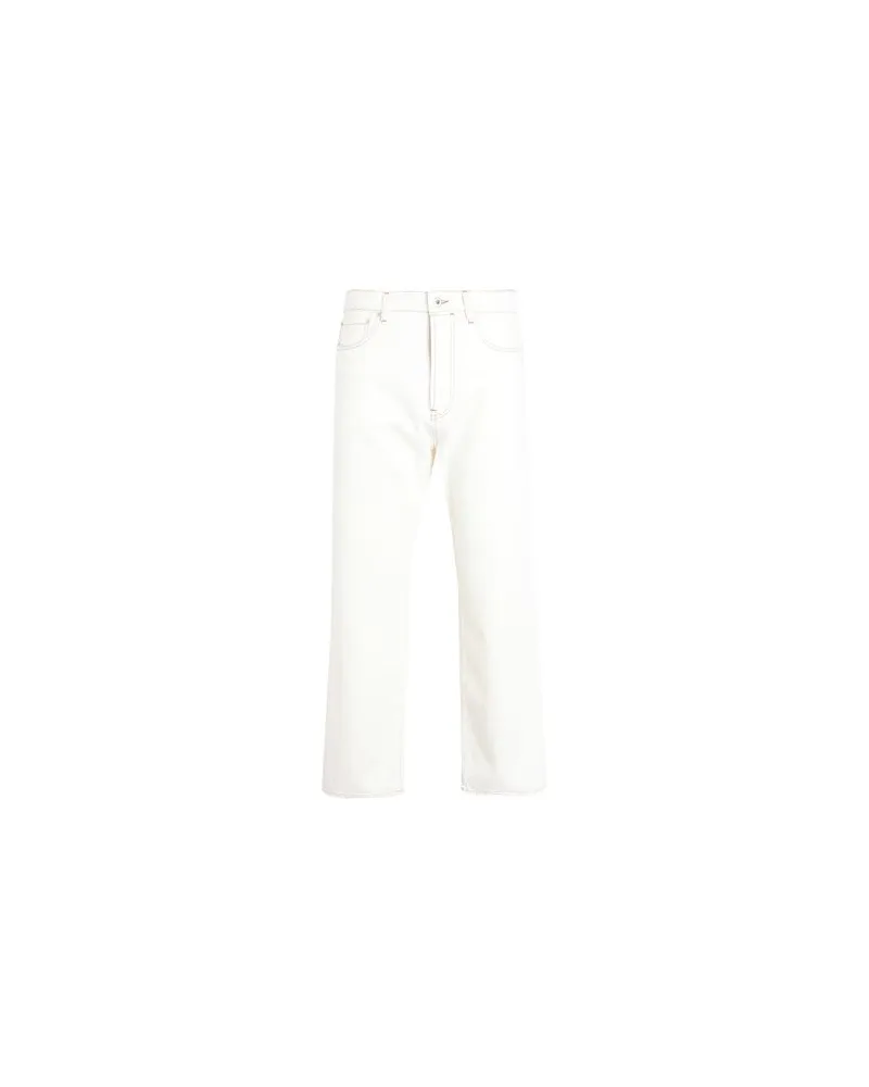 Kenzo HOSEN & RÖCKE - Jeanshosenauf YOOX.COM Elfenbein