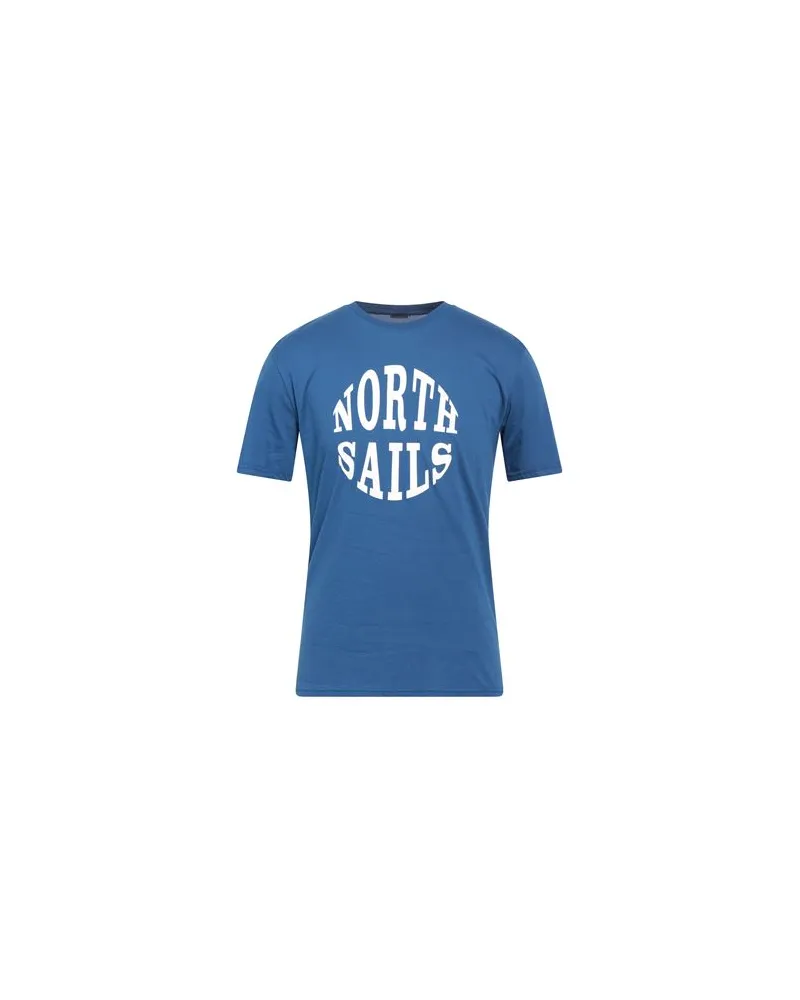 North Sails TOPS - T-shirtsauf YOOX.COM Blau