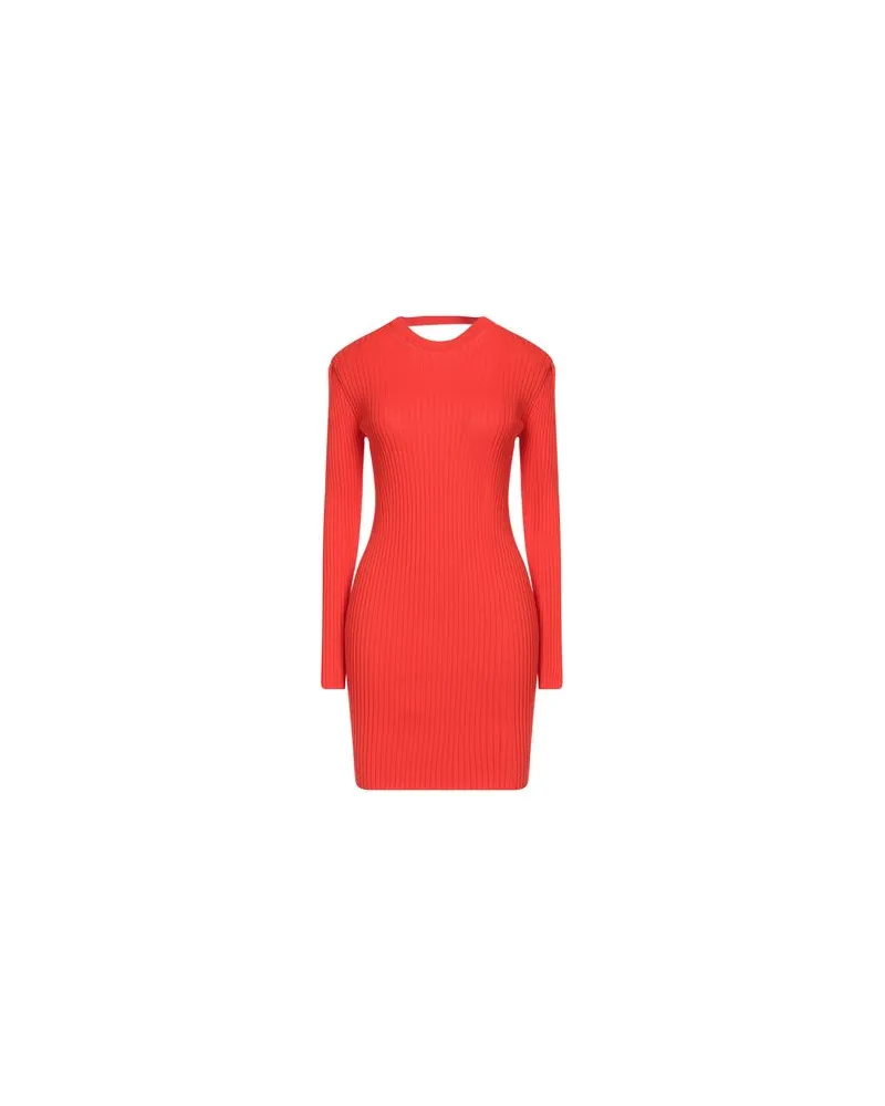 Semicouture KLEIDER - Mini-Kleiderauf YOOX.COM Orange