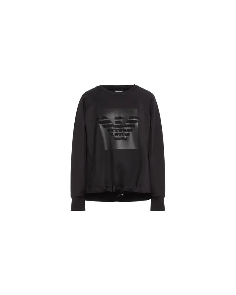 Emporio Armani TOPS - Sweatshirtsauf YOOX.COM Schwarz