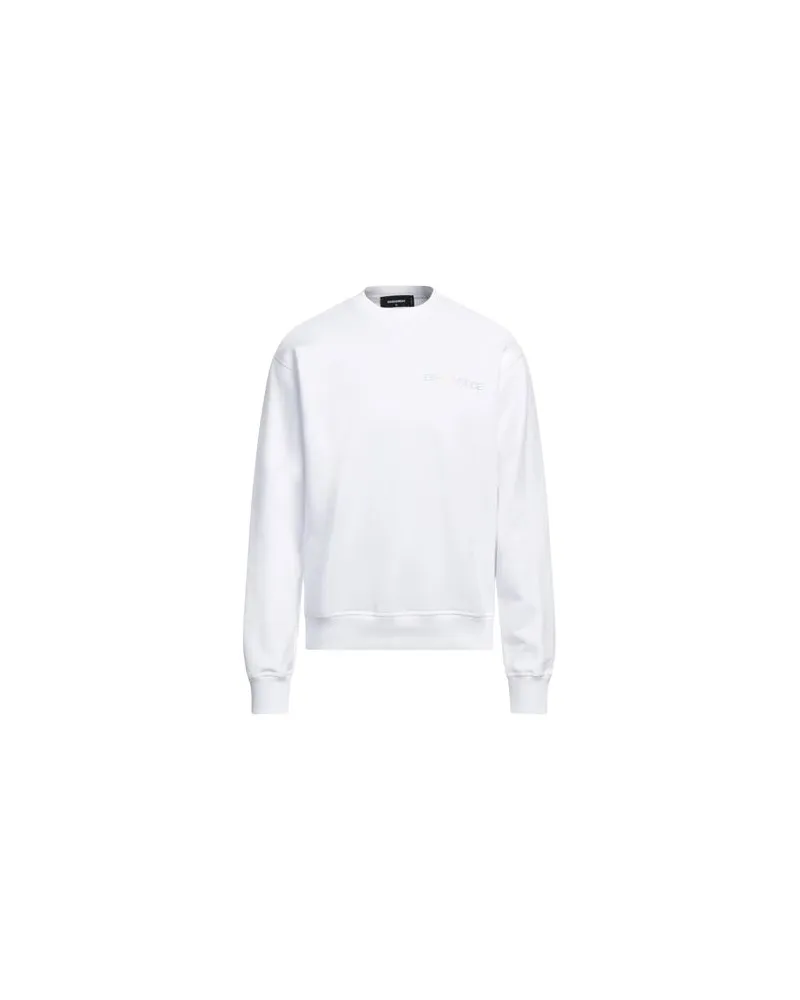 Dsquared2 TOPS - Sweatshirtsauf YOOX.COM Weiß