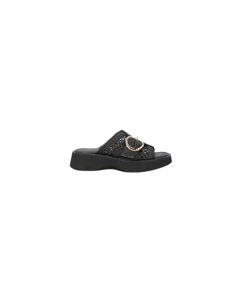 Emanuelle Vee SCHUHE - Sandalenauf YOOX.COM Schwarz