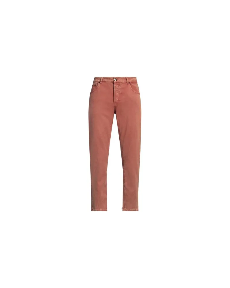PT TORINO HOSEN & RÖCKE - Jeanshosenauf YOOX.COM Rostrot