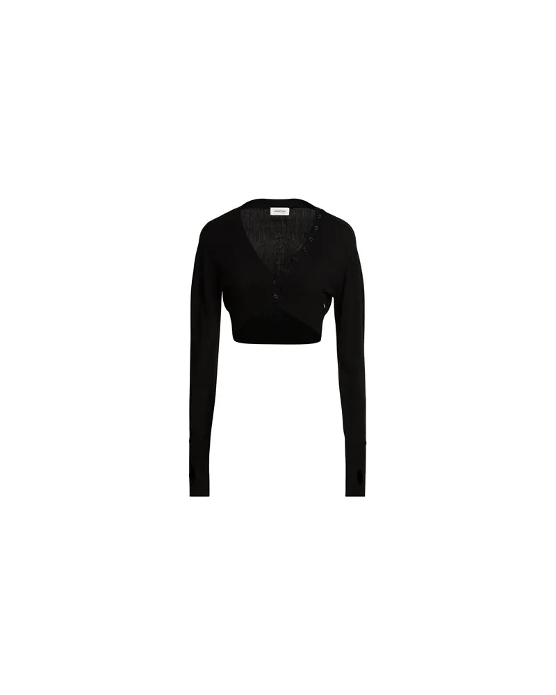 ottod’Ame STRICKWAREN - Strickjackenauf YOOX.COM Schwarz