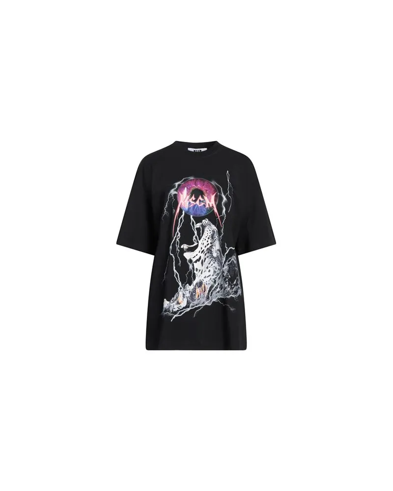 MSGM TOPS - T-shirtsauf YOOX.COM Schwarz