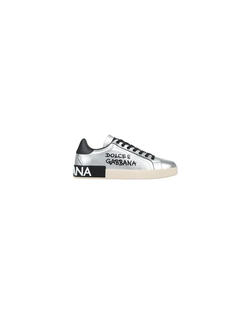 Dolce & Gabbana SCHUHE - Sneakersauf YOOX.COM Silber