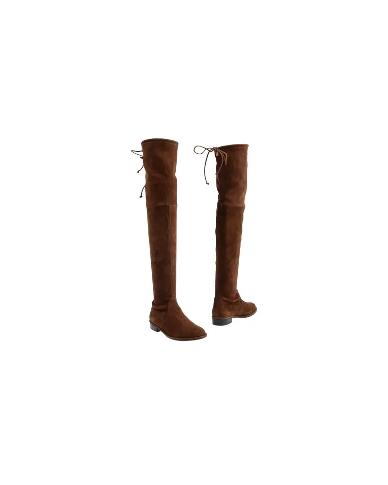 Stuart Weitzman SCHUHE - Stiefelauf YOOX.COM Braun