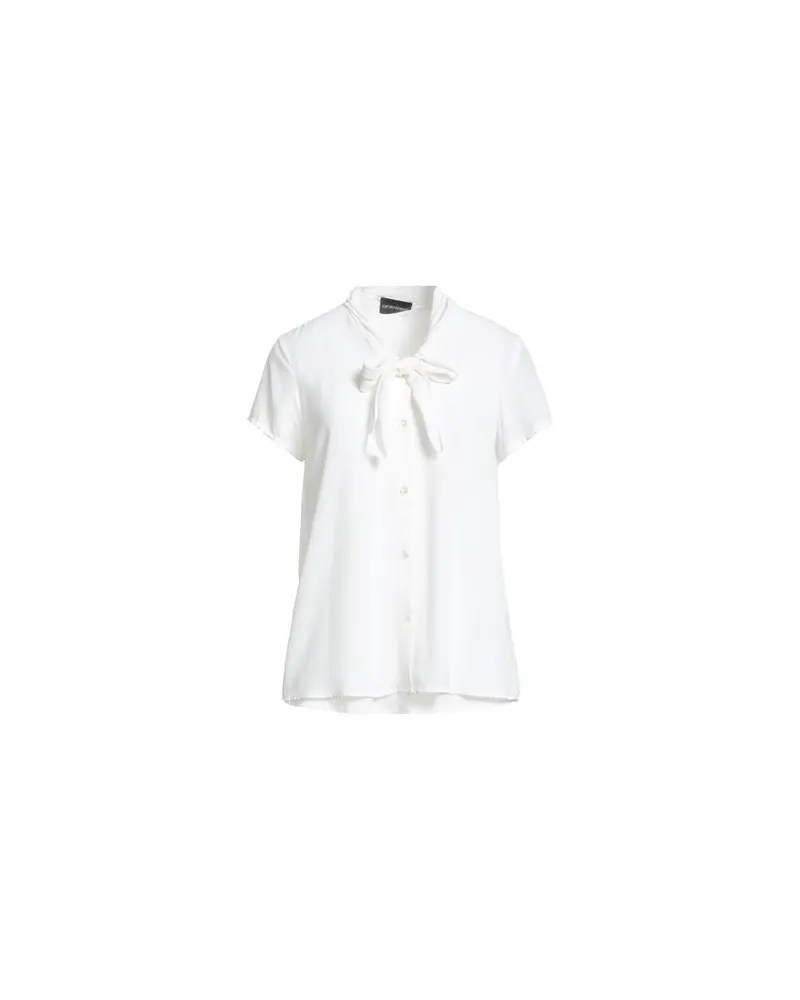 Emporio Armani TOPS - Hemdenauf YOOX.COM Weiß