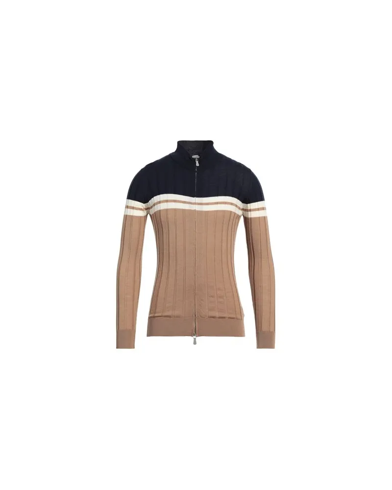 Eleventy STRICKWAREN - Strickjackenauf YOOX.COM Kamel