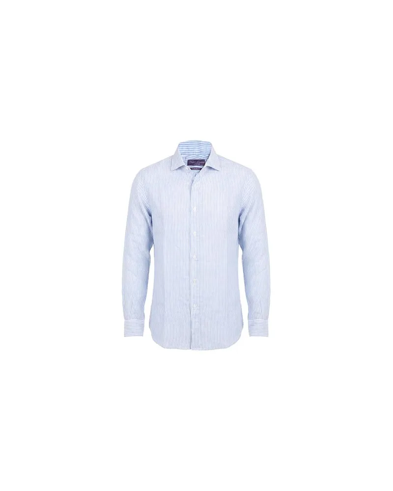 Ralph Lauren TOPS - Hemdenauf YOOX.COM Hellblau