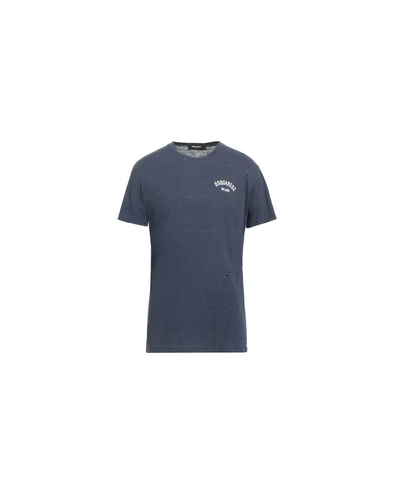 Dsquared2 TOPS - T-shirtsauf YOOX.COM Marineblau