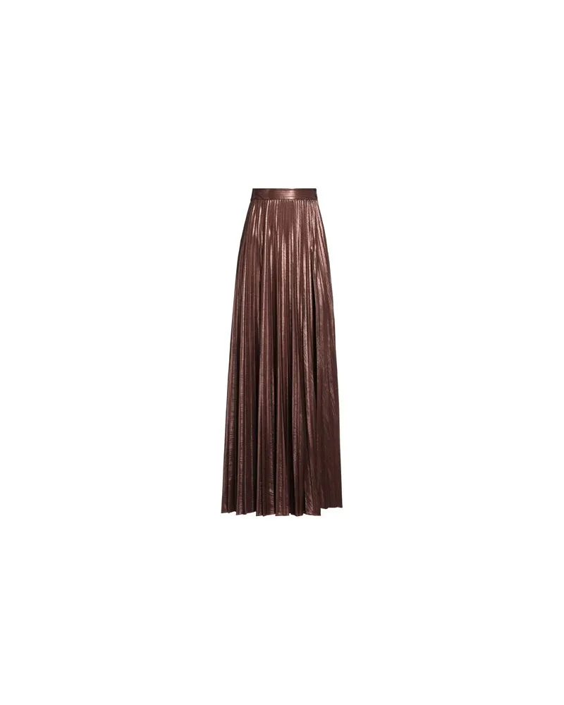 Retrofête HOSEN & RÖCKE - Maxi-Röckeauf YOOX.COM Schokobraun