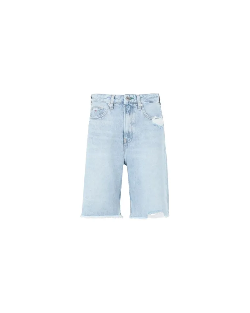 Tommy Hilfiger HARPER DENIM BERMUDA  - HOSEN & RÖCKE - Jeansshortsauf YOOX.COM Blau